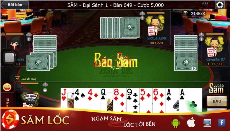 Luật chơi bài sâm lốc đơn giản, chi tiết